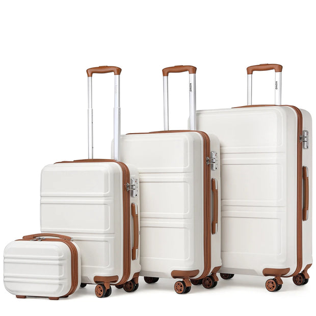 Hardshell Cabin Suitcase Set | 20" 24" 28" Luggage with 4 Spinner Wheels | TSA Lock Travel Cases