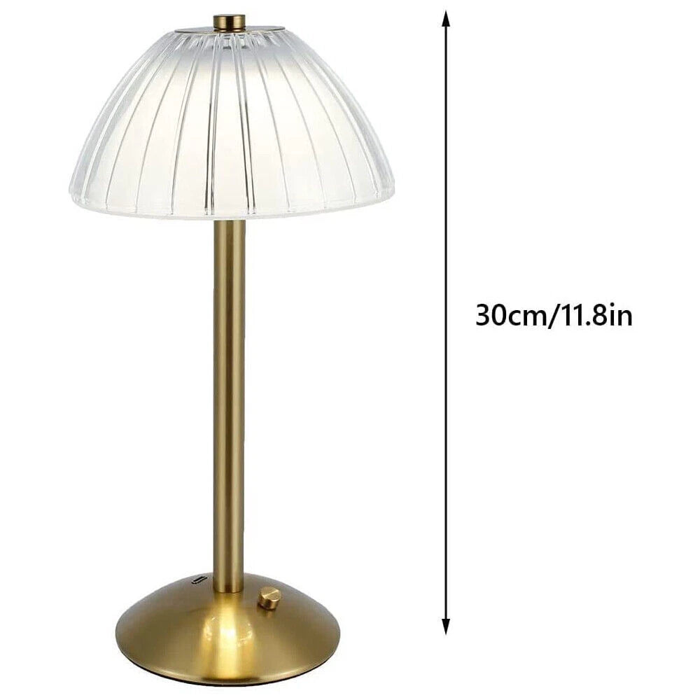 Modern LED Table Lamp USB Rechargeable Lamp Dimmable Bar Night Light Cordless