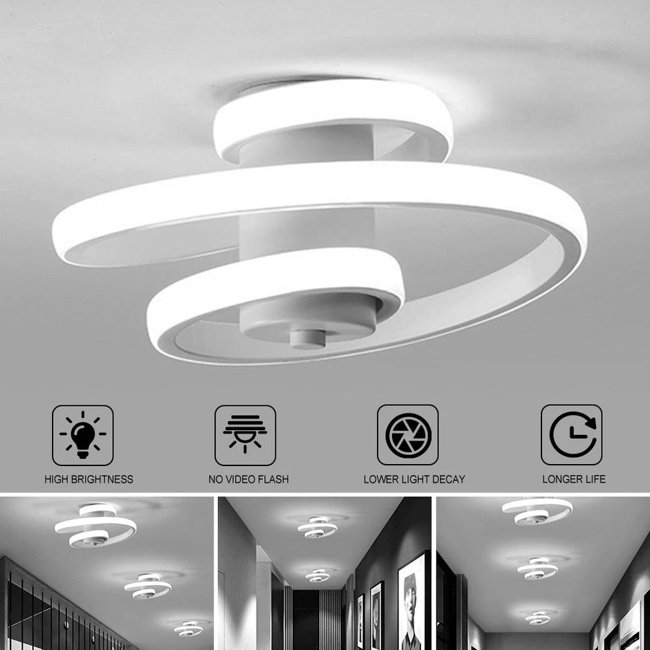 LED Lamp Ceiling Lights Modern Chandelier Living Room Bedroom Pendant Light