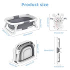 Baby Bath Tub With Removable Support Mat - MOSKBITE