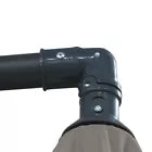 Patio Umbrellas Sun Shade Patio Hanging Umbrella Cantilever Garden Grey - MOSKBITE