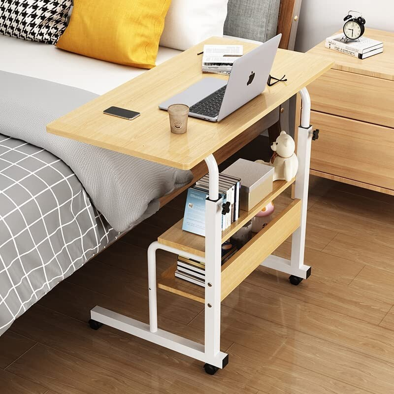 Laptop table Adjustable for desk Computer notebook computer stand 60 cm (L) x 40 cm (W) - MOSKBITE