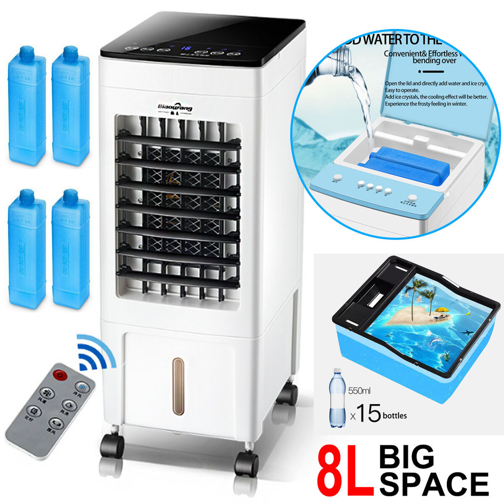 8Litre Portable Air Cooler Fan - MOSKBITE