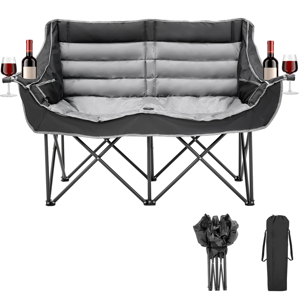 Camping Chair Picnic Foldable Chairs Loveseat - MOSKBITE