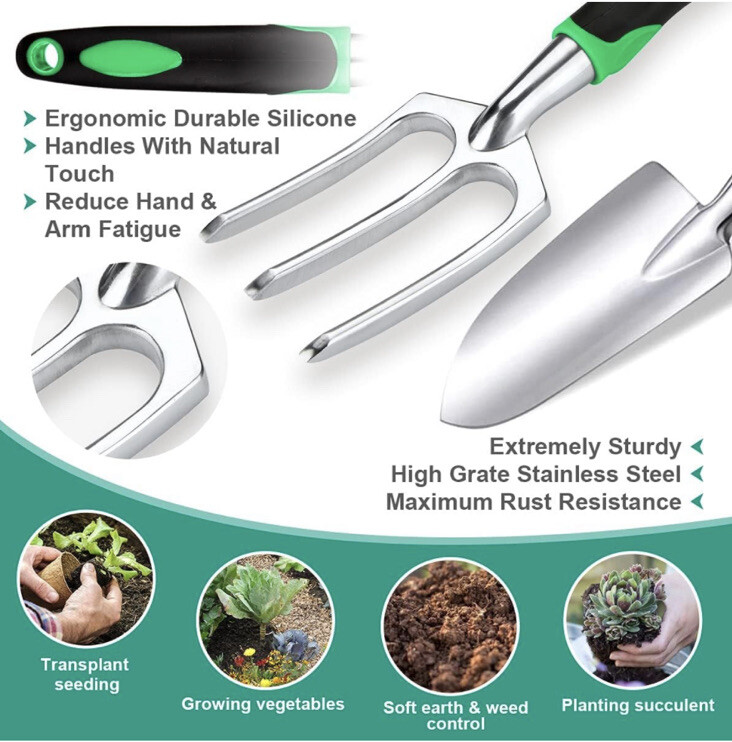 Garden Tool Sets with Garden Hand Tools - MOSKBITE