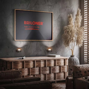 Wireless Charging Wall Lamp – 360° Rotatable LED Light with Touch