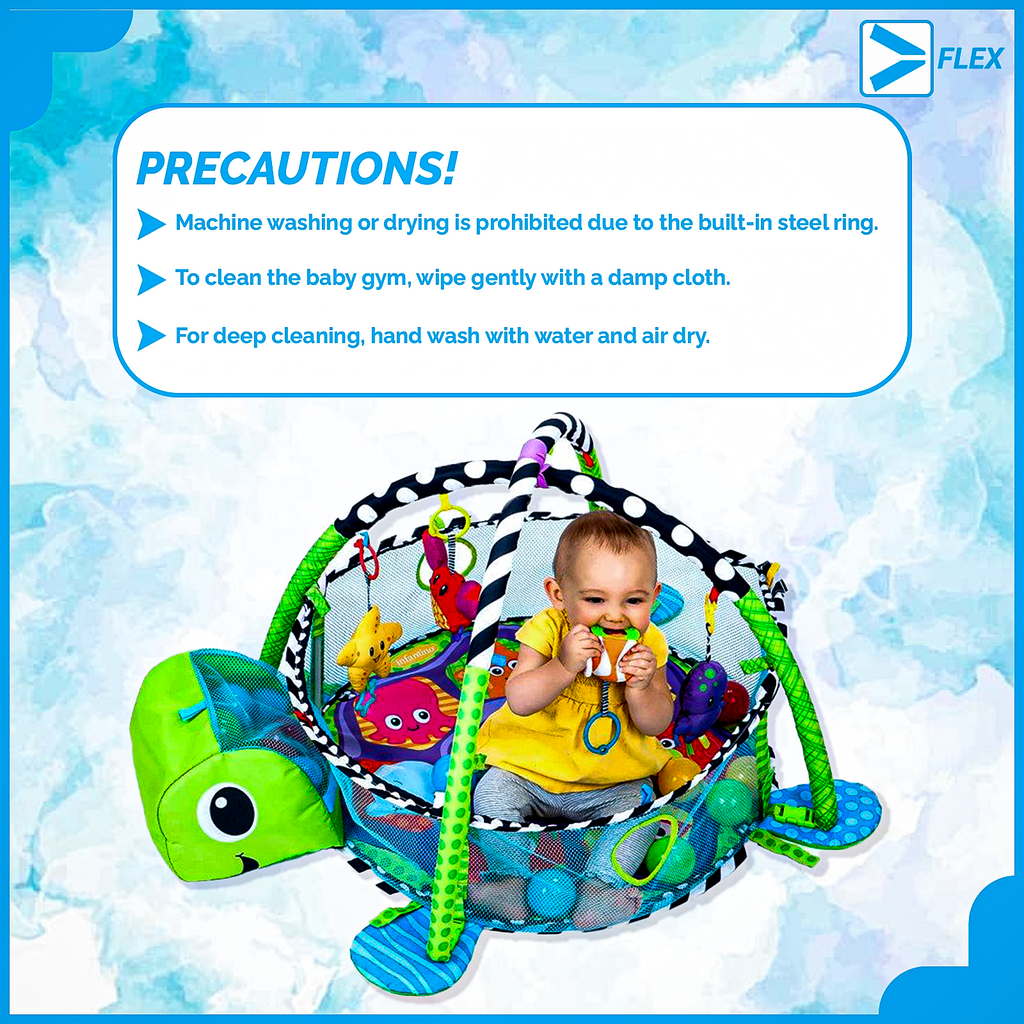 Play mat for newborn Turtle Baby  Floor Mat - MOSKBITE