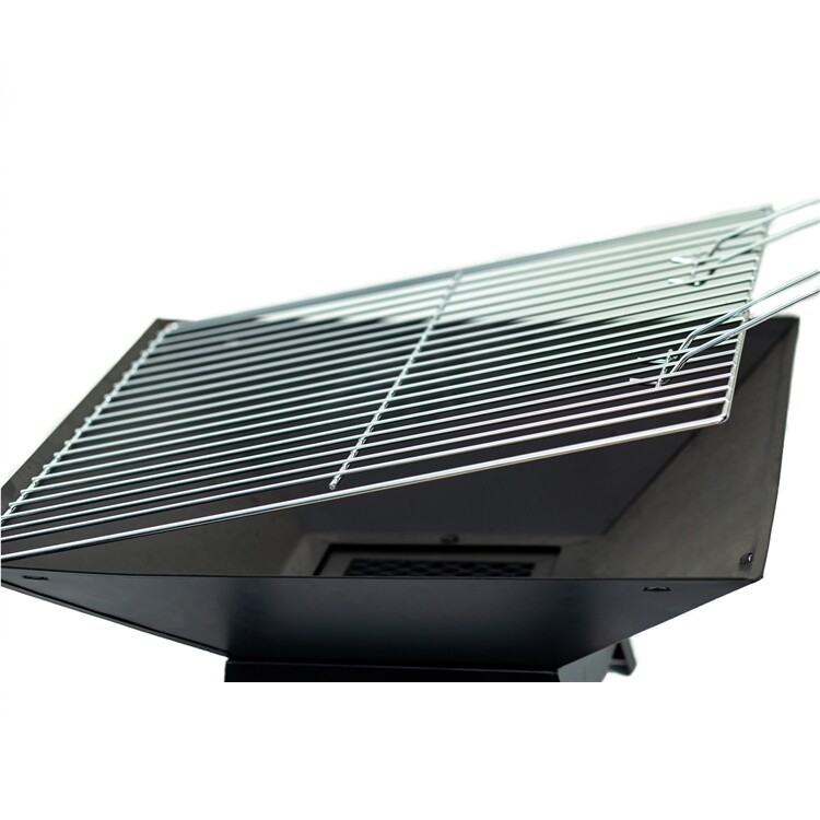 Charcoal Grill Square fire Pit BBQ Grill - MOSKBITE