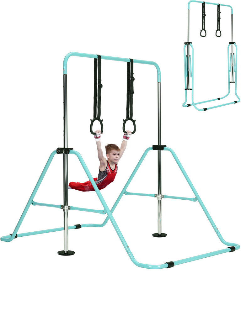 Gymnastics Bar Training with Wristbands - MOSKBITE