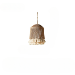 Rustic Pendant Light – Vintage Boho Ceiling Lamp for Living Spaces