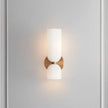 Modern Glass Wall Lamp – Dual LED Light Fixture for Hallways and Bedrooms