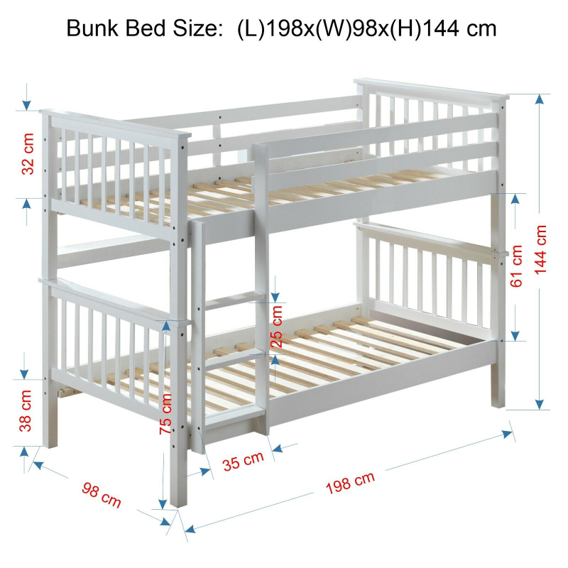 Children Double Bed Bunk Sleeper - MOSKBITE