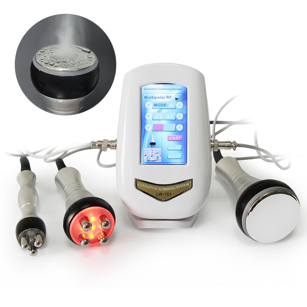 Ultrasonic Body Slimming Facial Massager Machine - MOSKBITE
