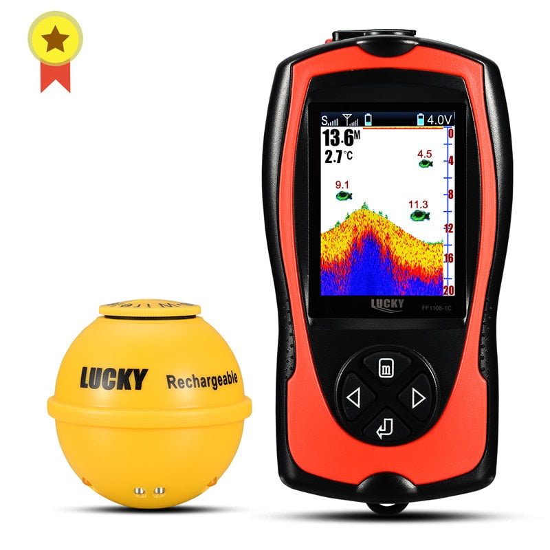 Rechargeable Wireless Sonar Fish Finder - MOSKBITE