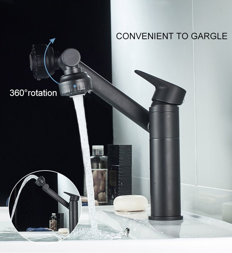 Elegant Luxury Rotating Basin Faucet - MOSKBITE