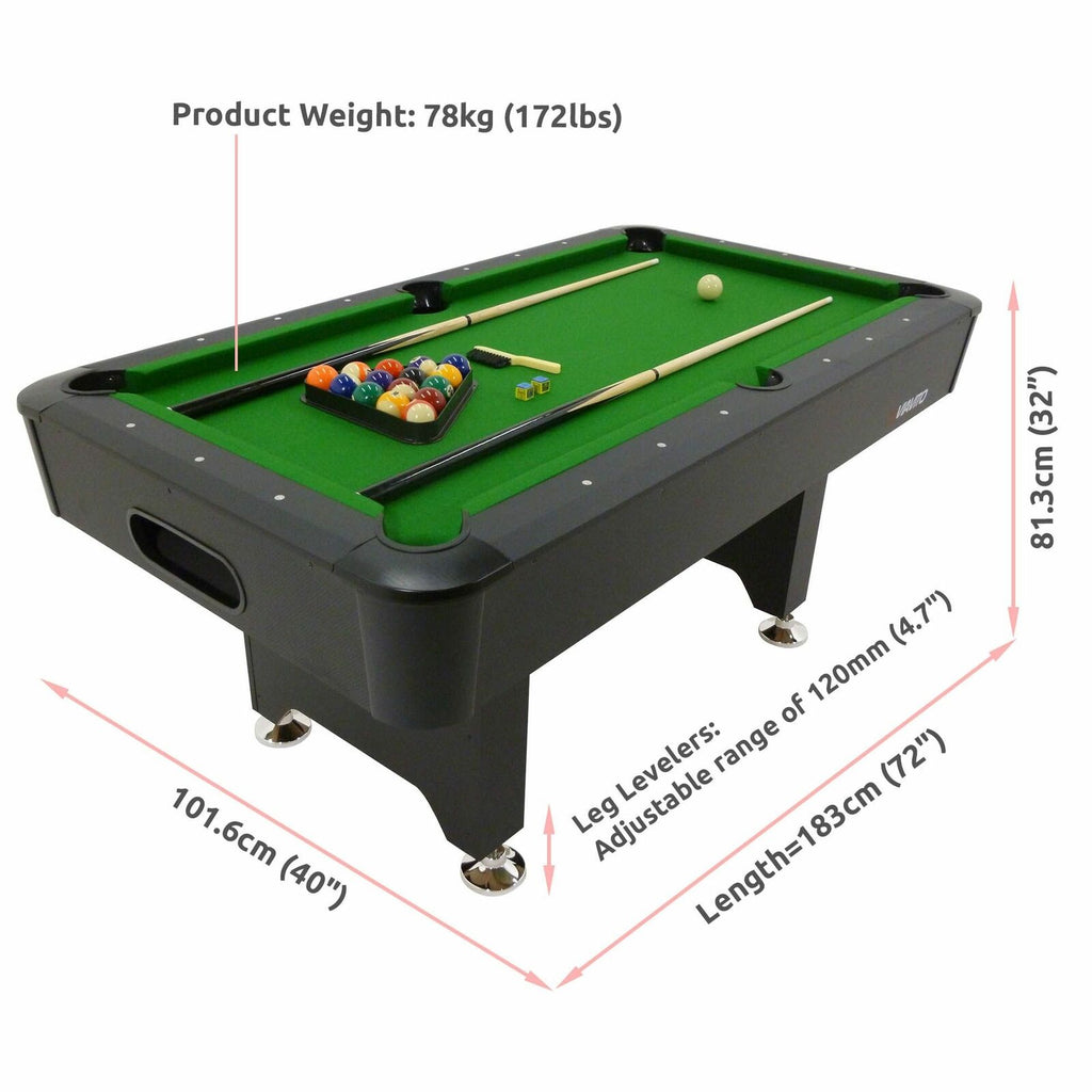 Automatic Ball Return System Pool Table - MOSKBITE